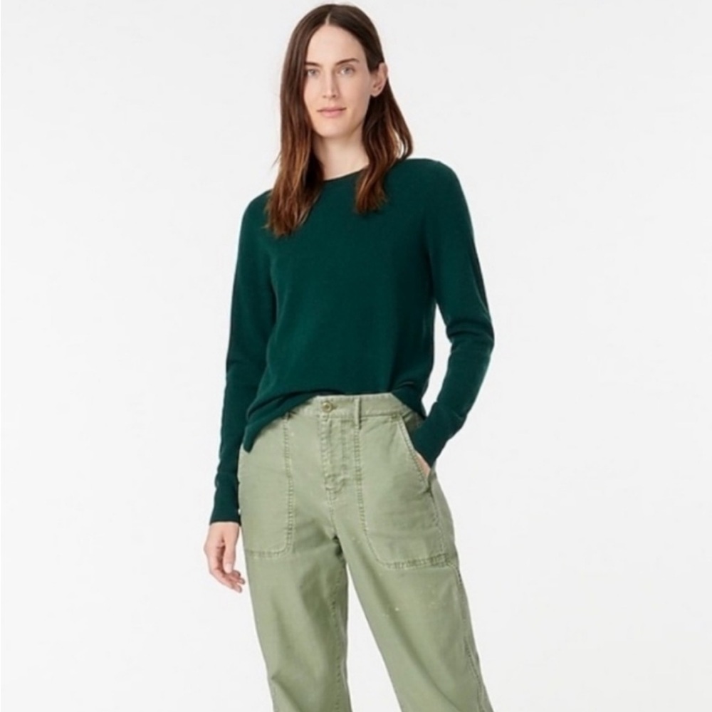 J. Crew Cashmere slim-fit crewneck sweater